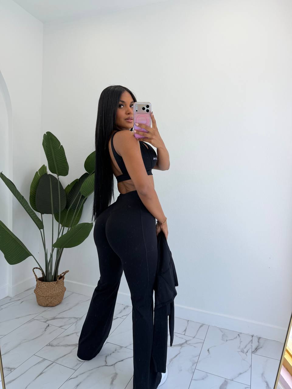 Tri-fit palazzo set