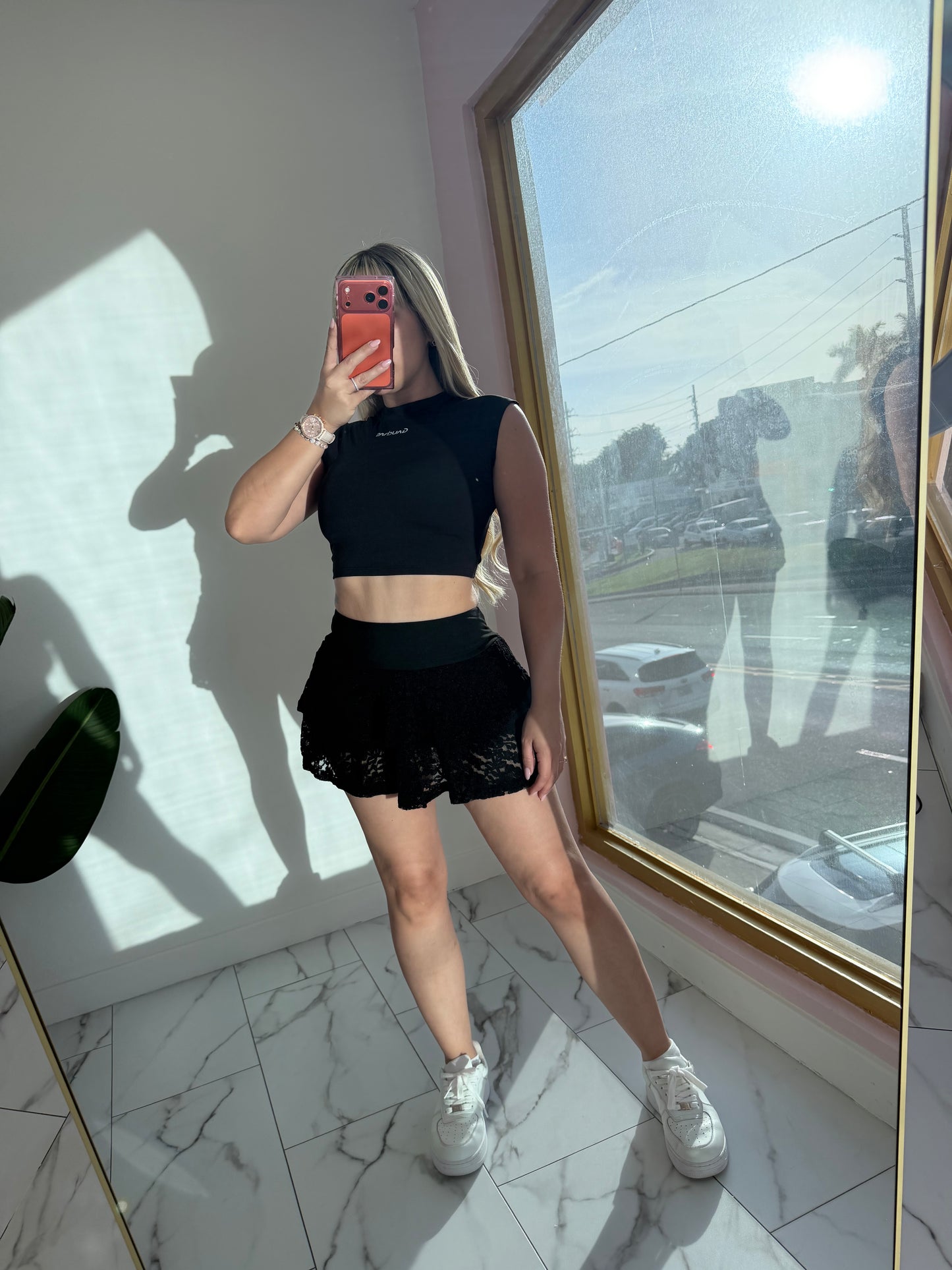 Skort Encaje