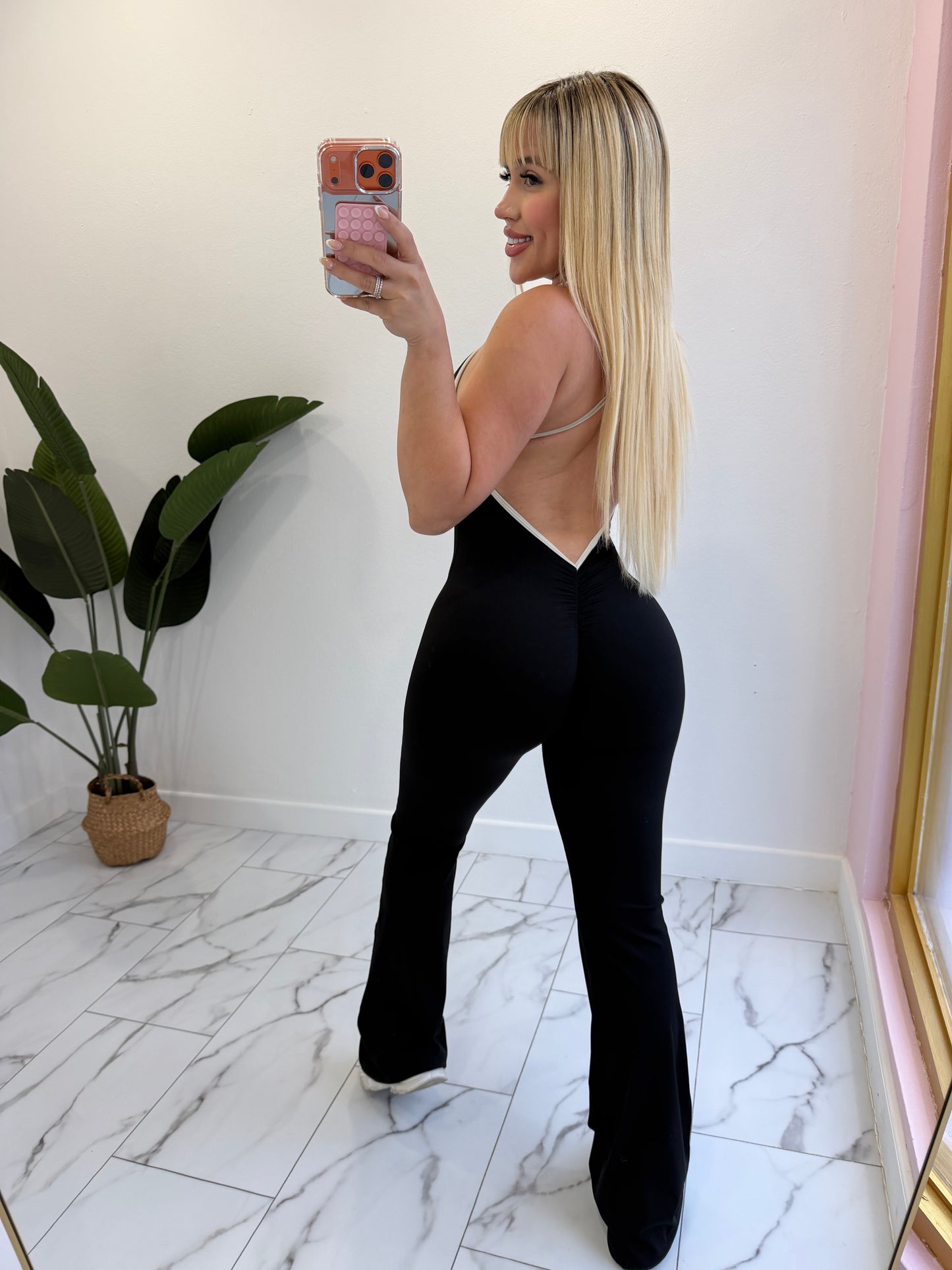 Jumpsuit palazzo bordes