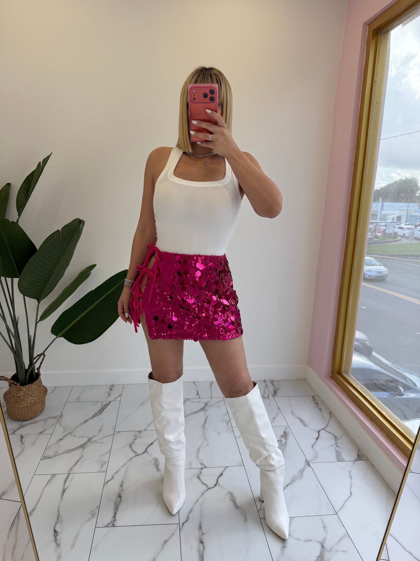 Amarradita Sequins Skirt