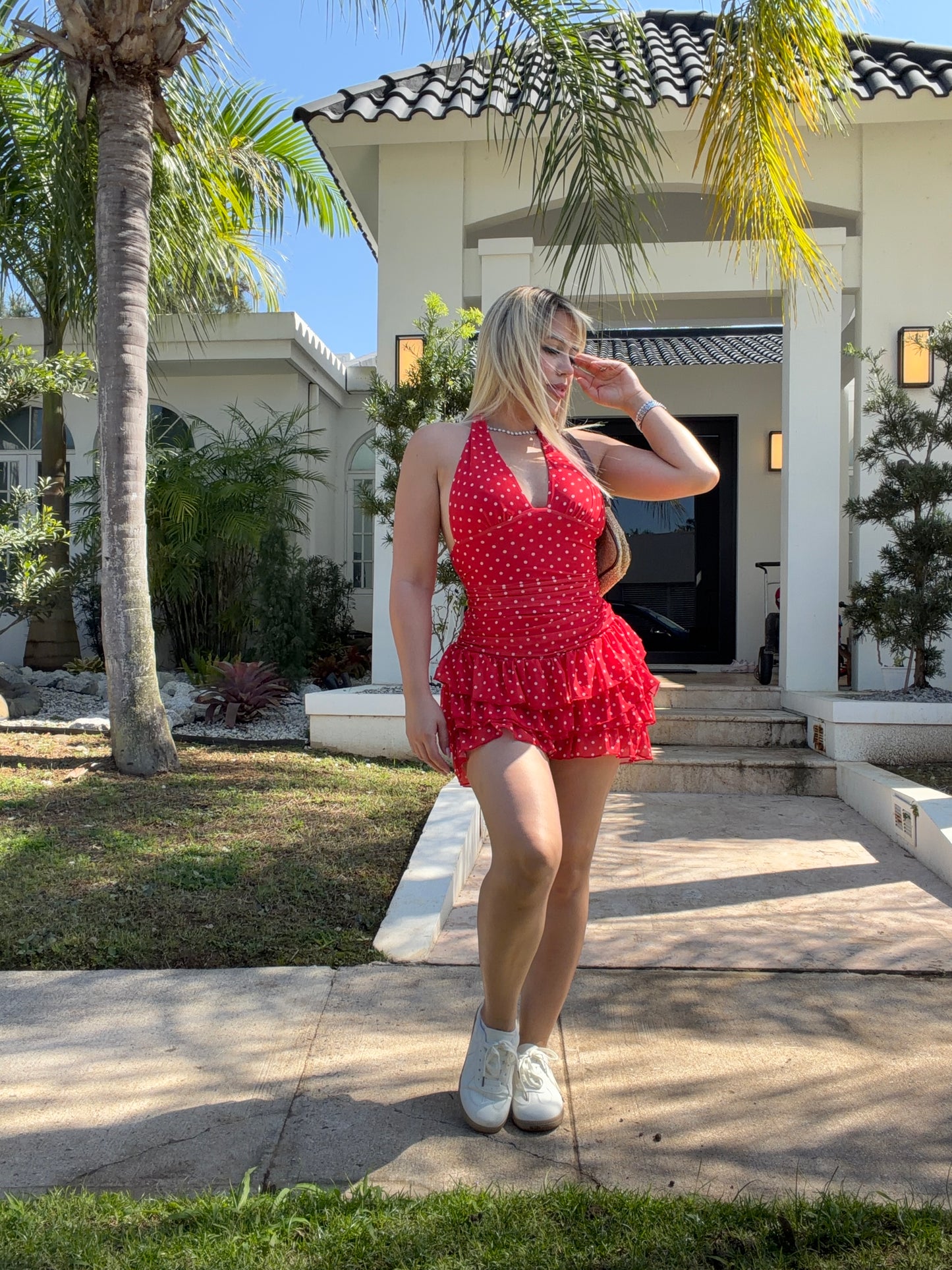 Polka Dot skort set
