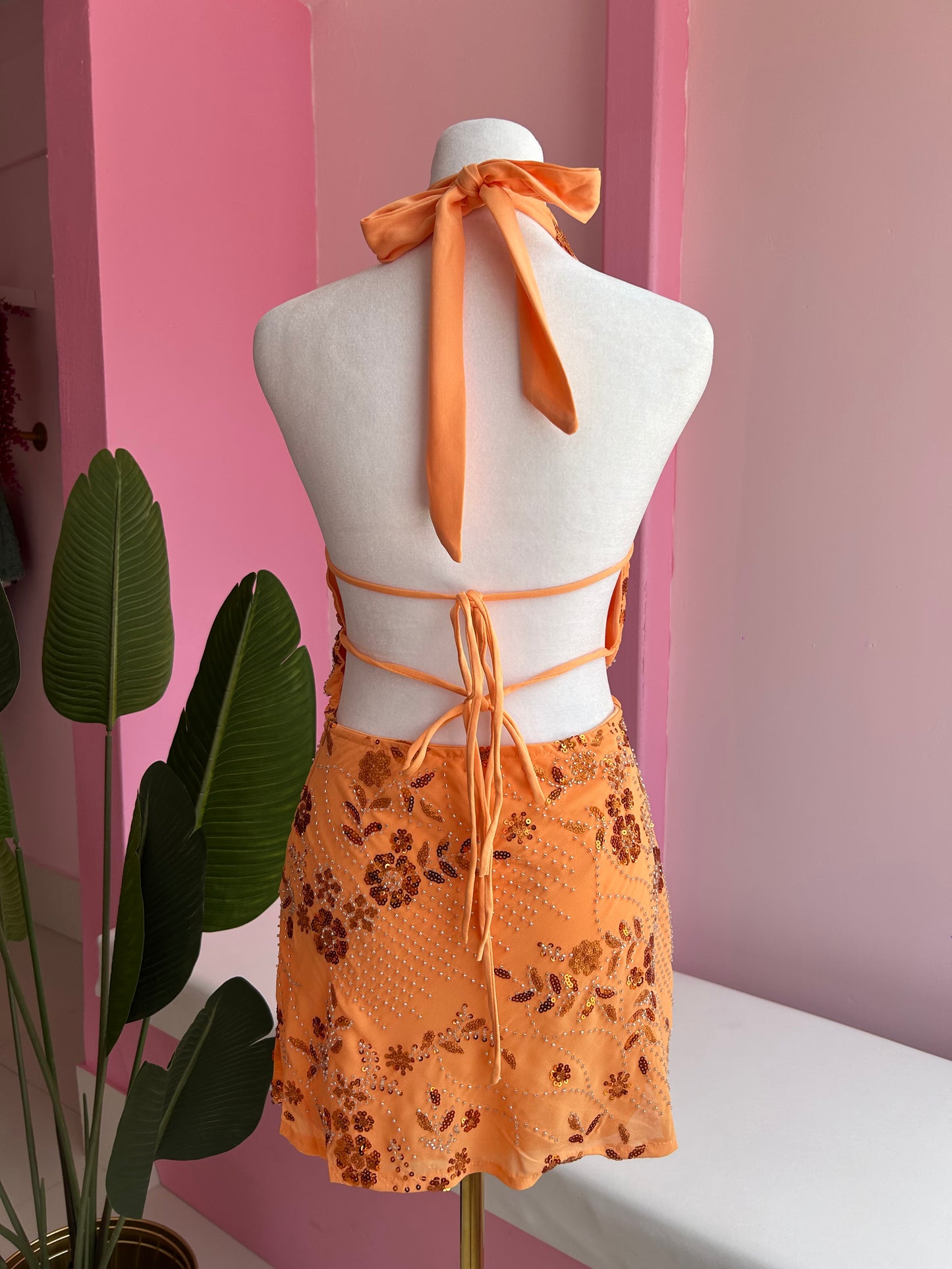Fancy Halter dress