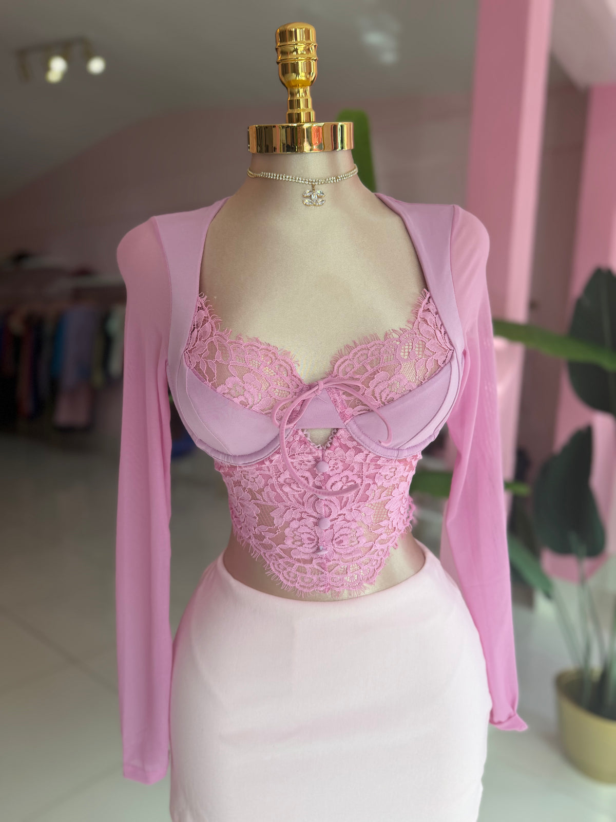 Mesh encaje ML top