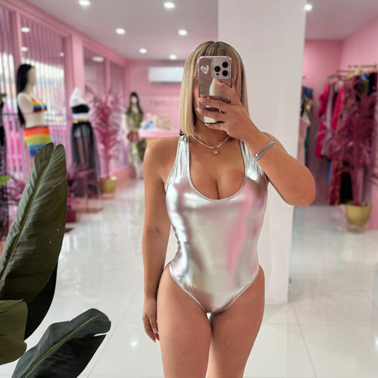 Gold & Plata Swimsuit (XS/S)