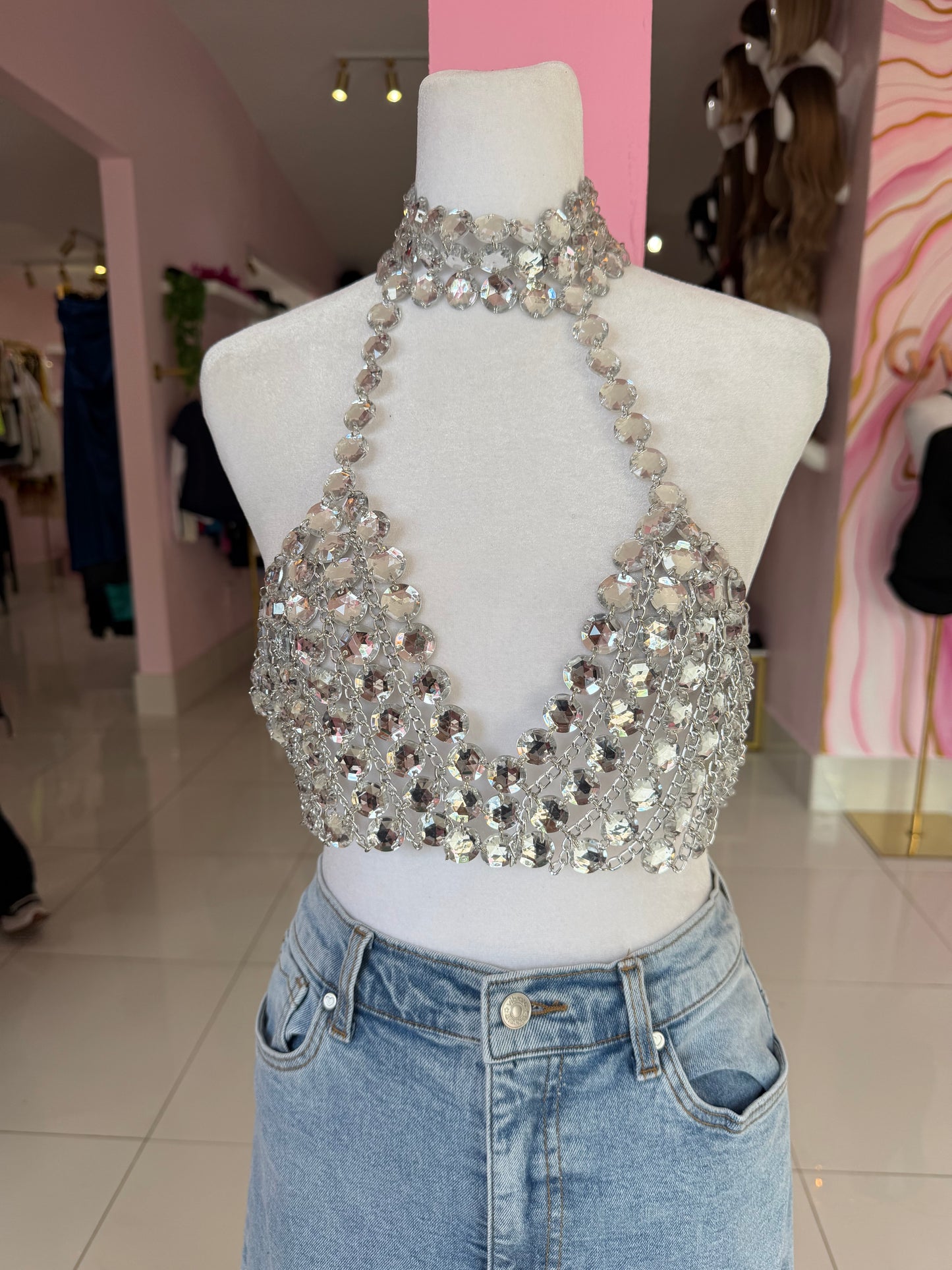 Arabe choker top