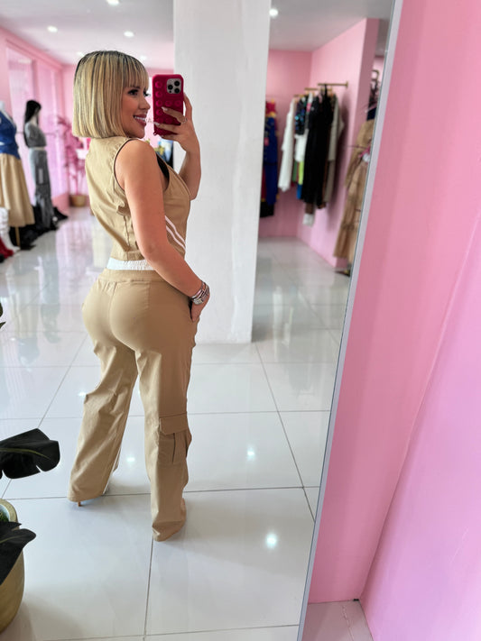 Caramel Vest Set