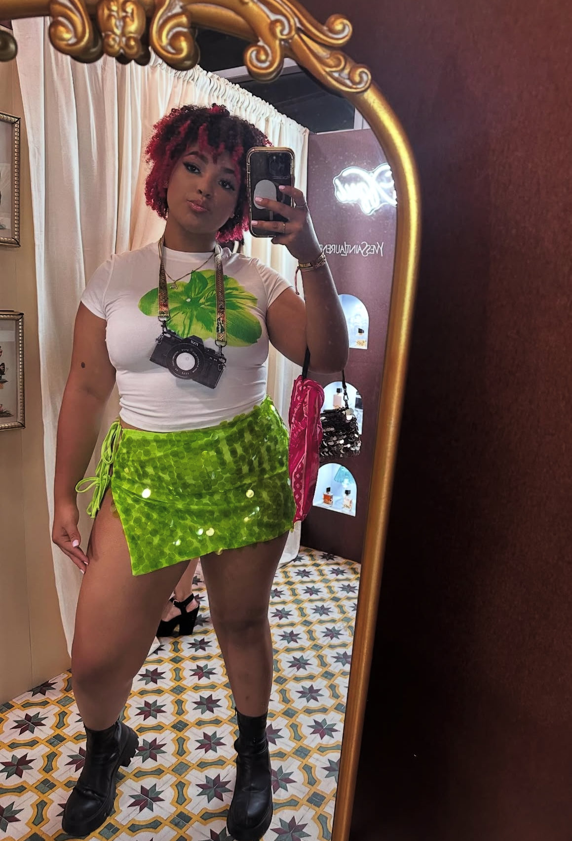 Amarradita Sequins Skirt