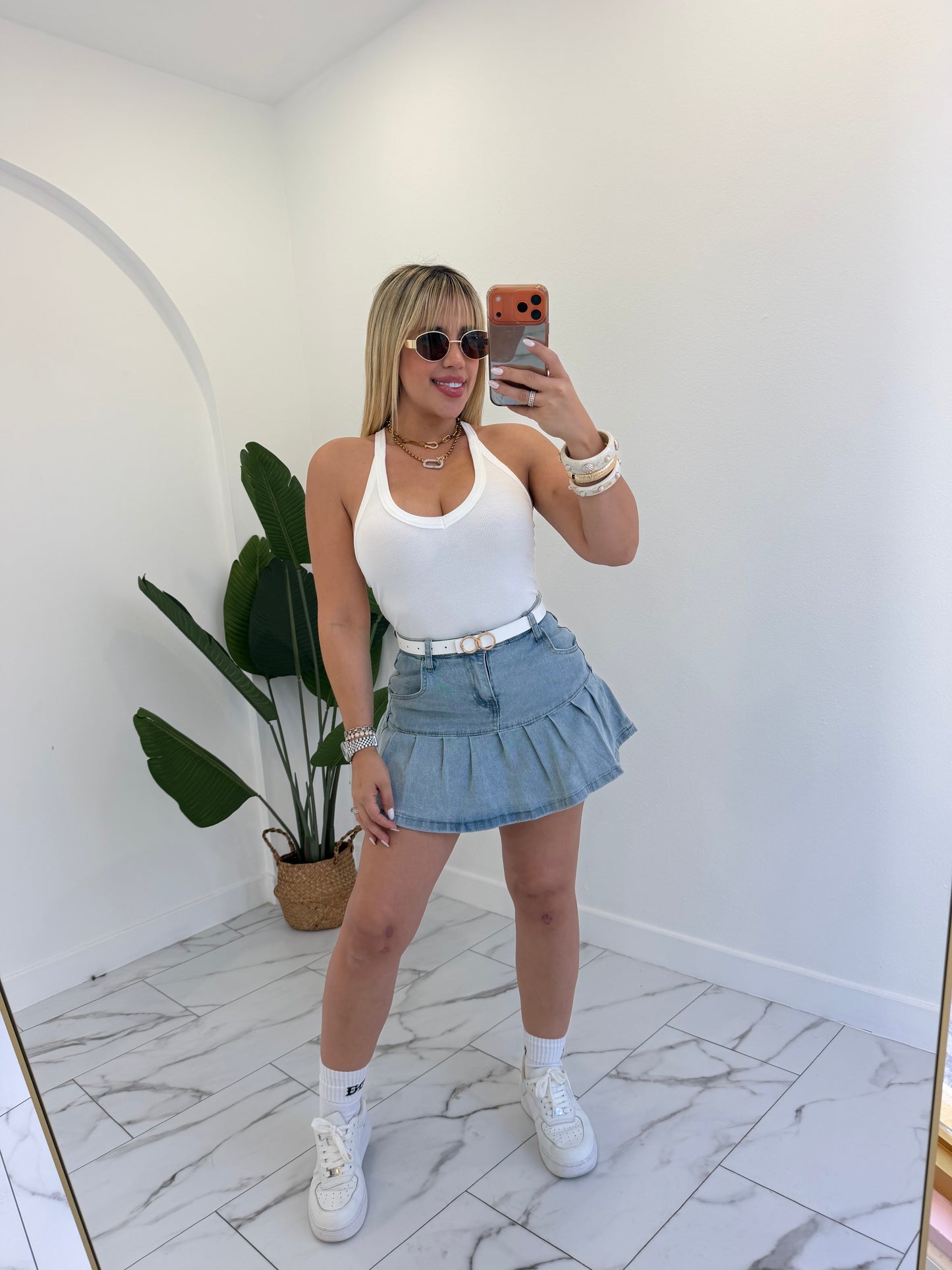 Spandex Camisilla
