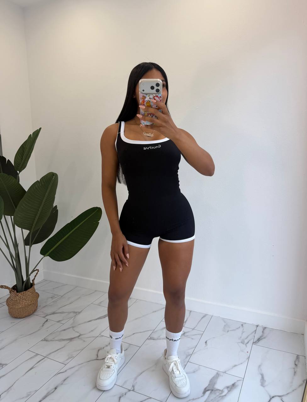 Mini control romper