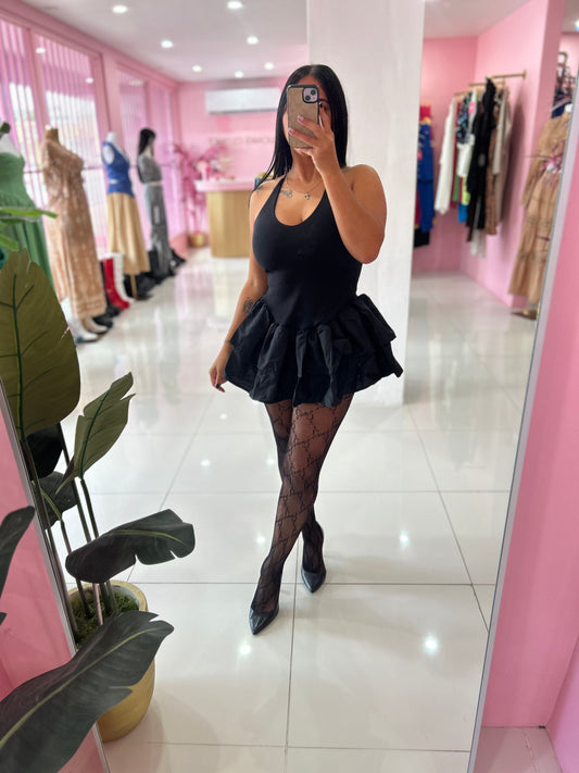 Coquette mini dress