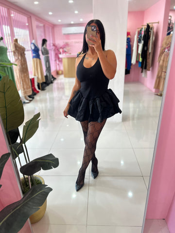 Coquette mini dress