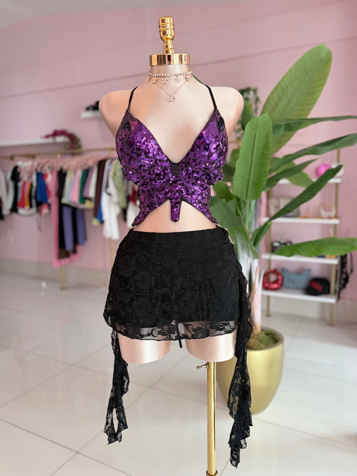 Encaje Cascade Skort