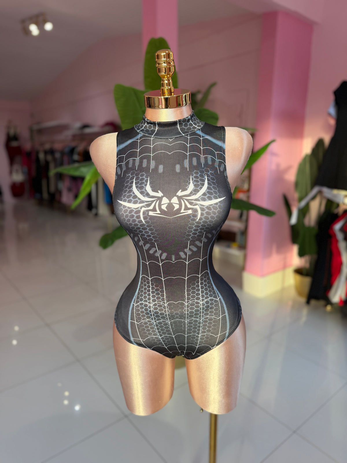 Bodysuit Black Spider (disfraz)