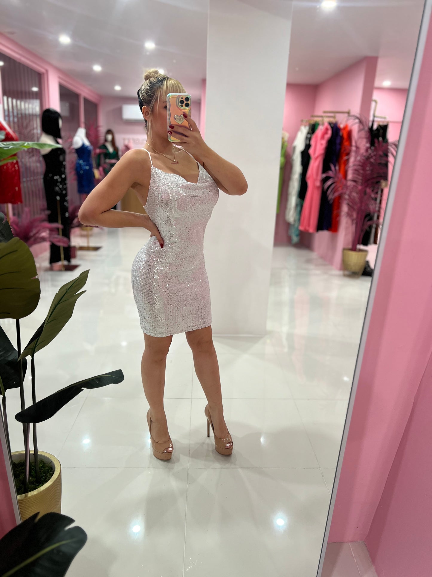 Sequins fiesta dress