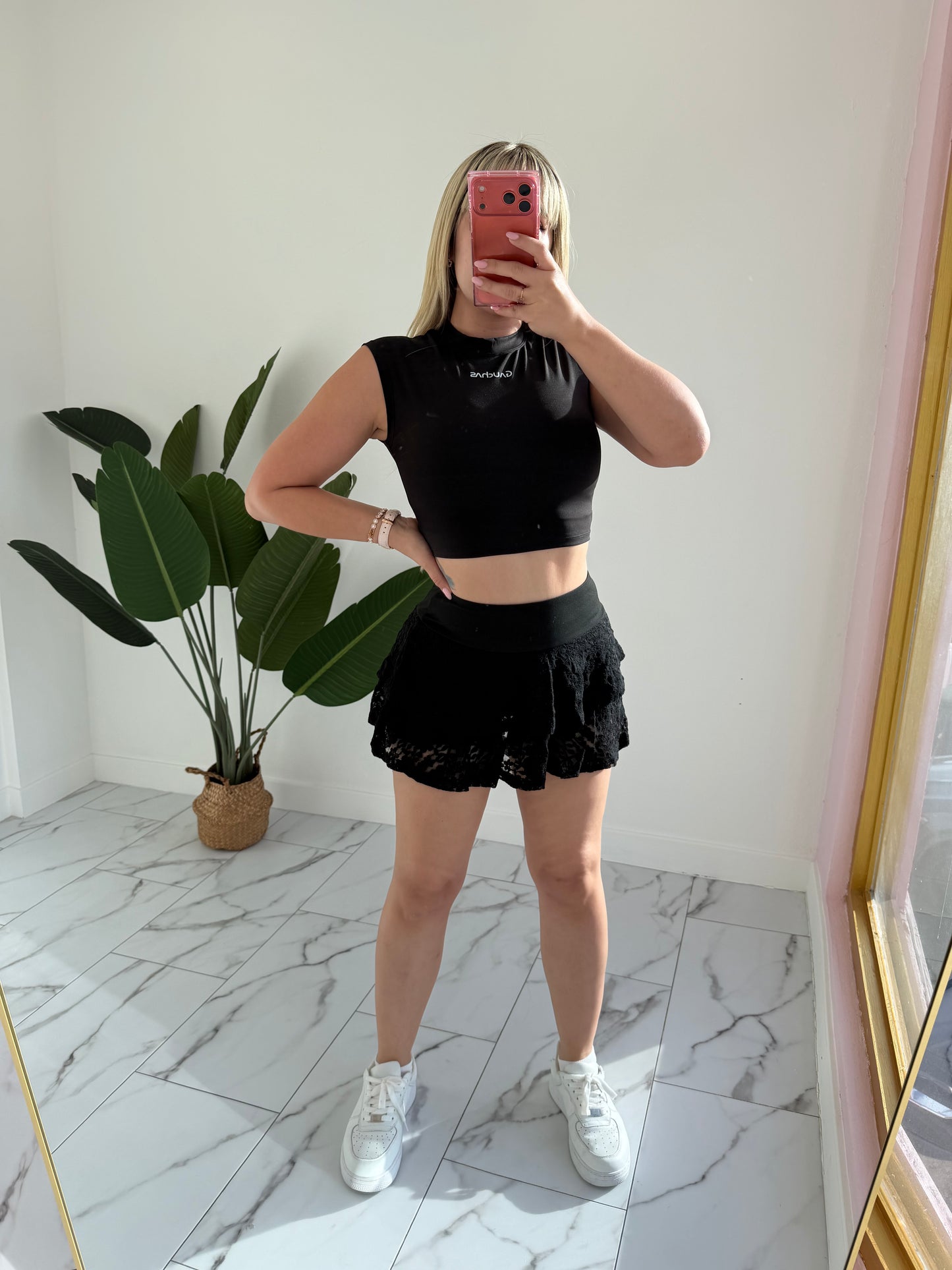 Skort Encaje