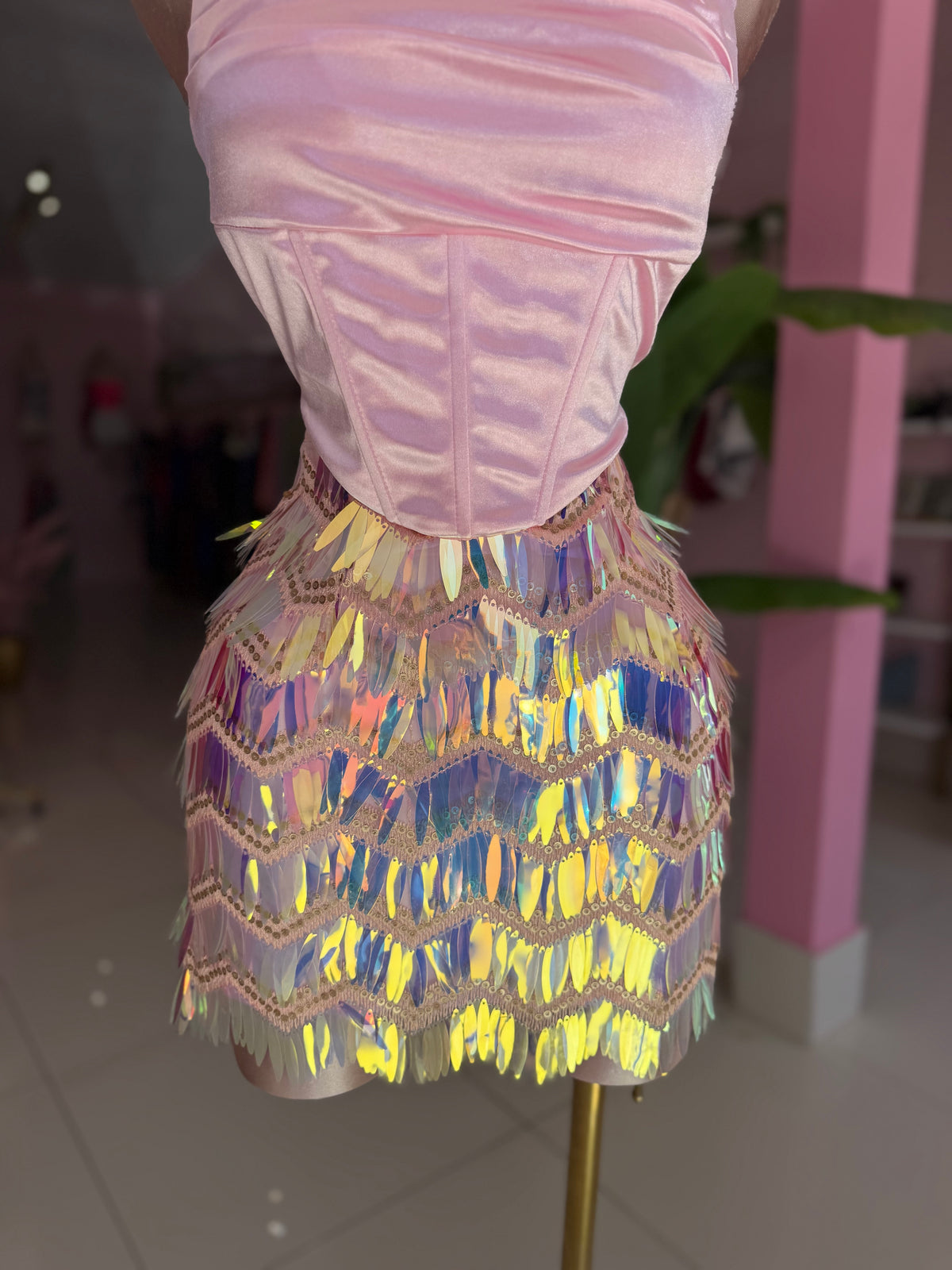 Flecos tornasol skirt