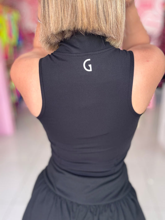Zipper V Sport Top
