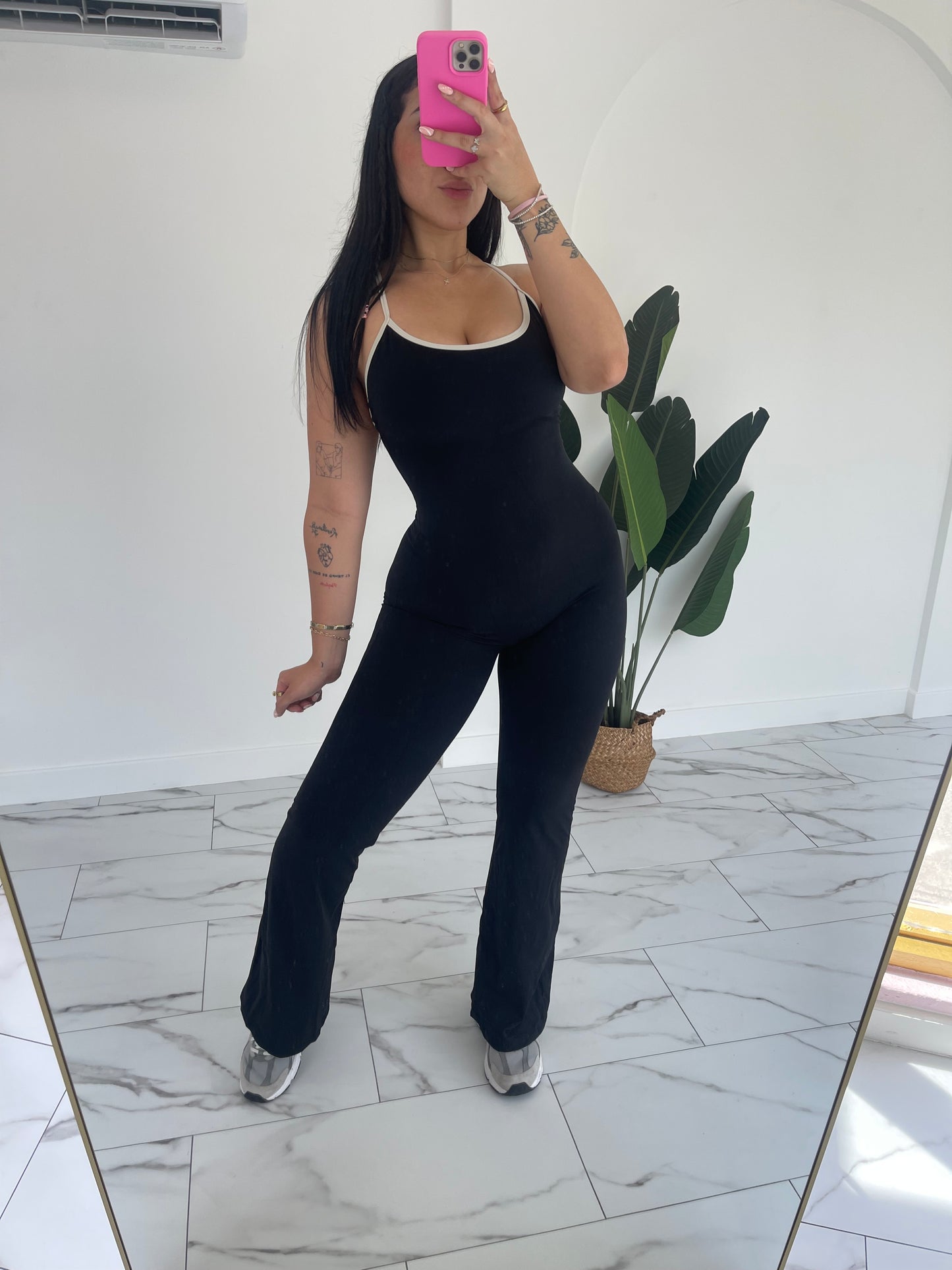 Jumpsuit palazzo bordes