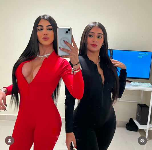 Jumpsuit zipper Skinny (espalda descubierta) sport