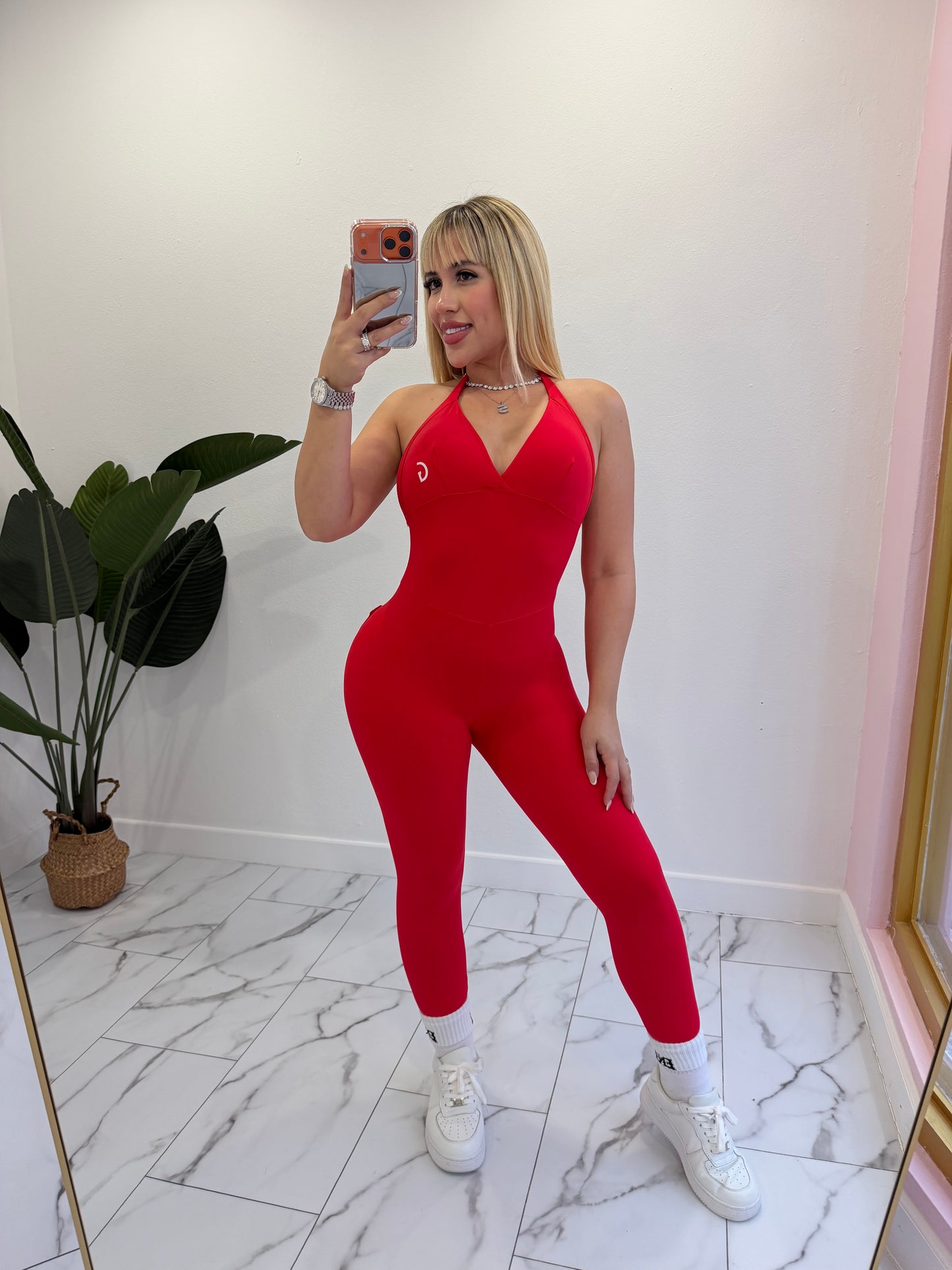 Jumpsuit Halter Bolsillos Sport