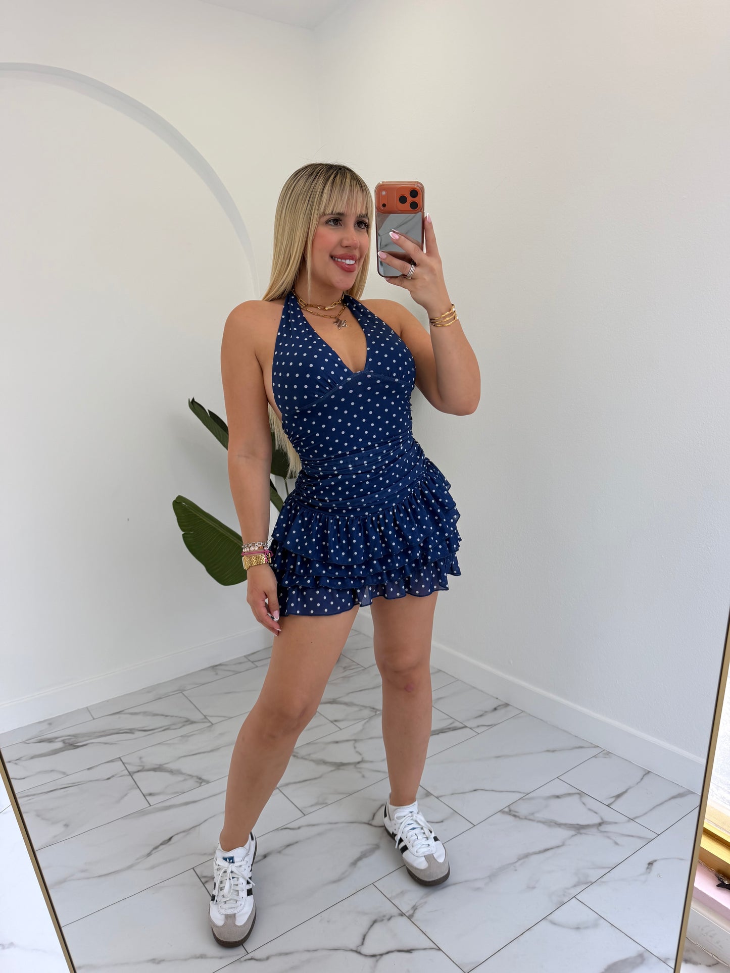 Polka Dot skort set