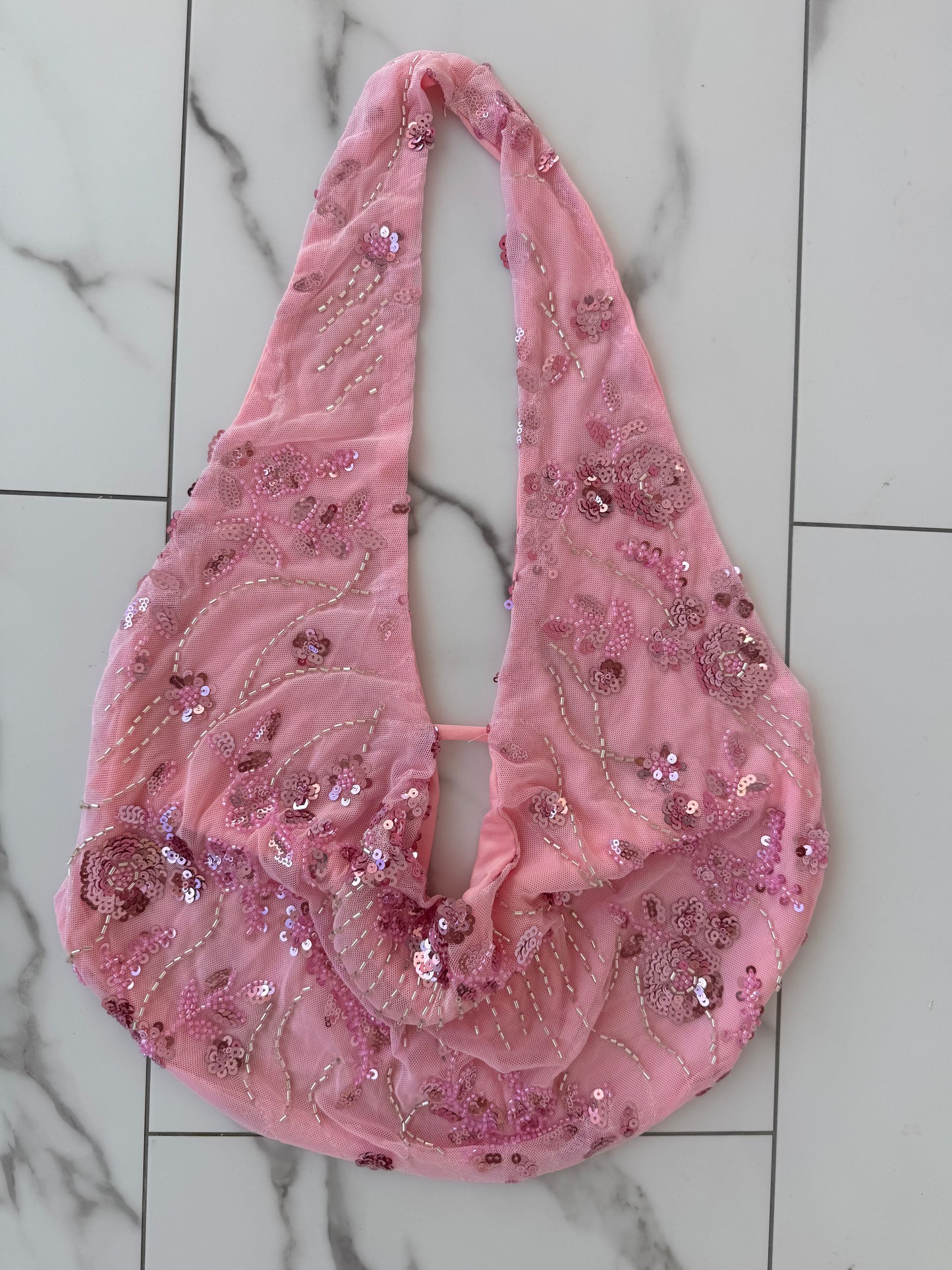 Fancy Sequins Halter top