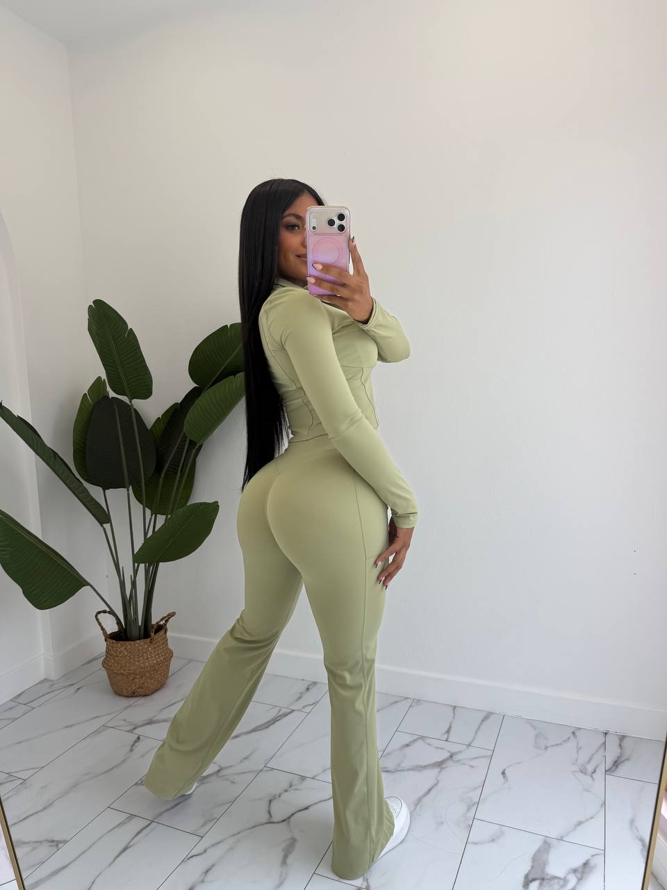 Tri-fit palazzo set