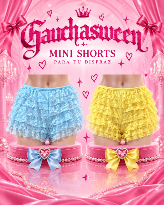 Lace short (Disfraz)
