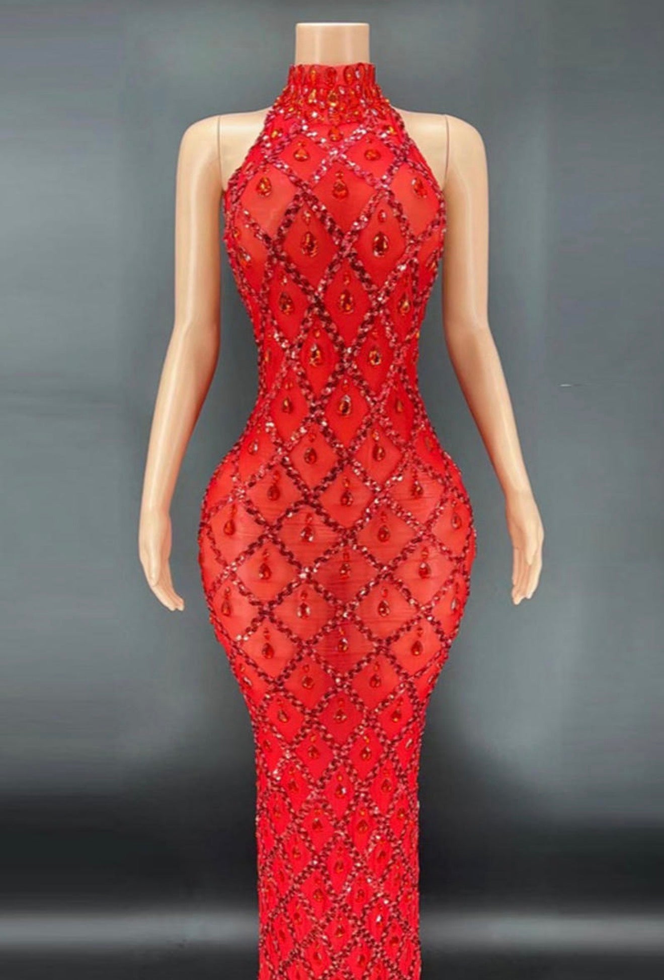 Rhinestone Lux Dress