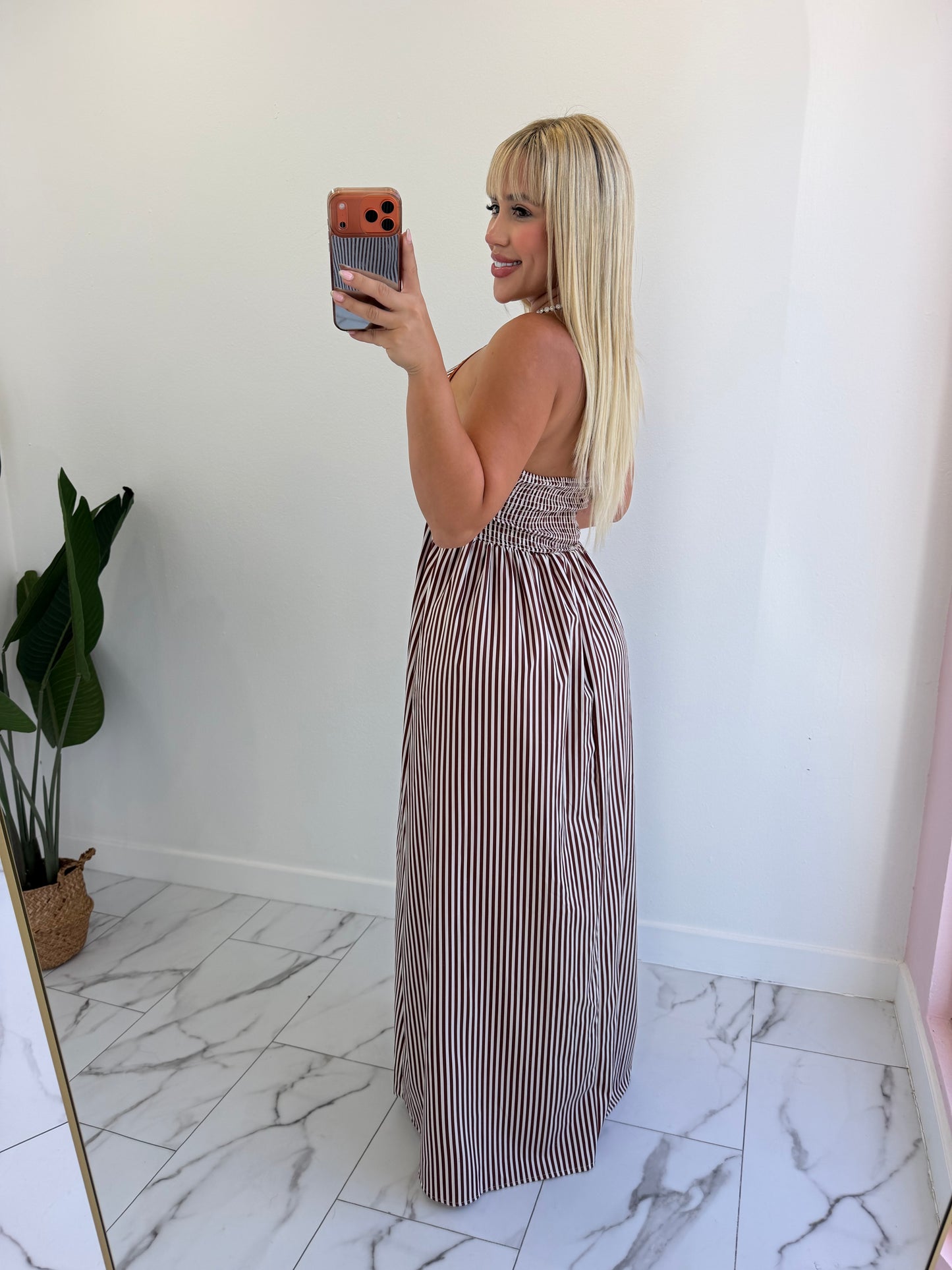 Maxi lines dress