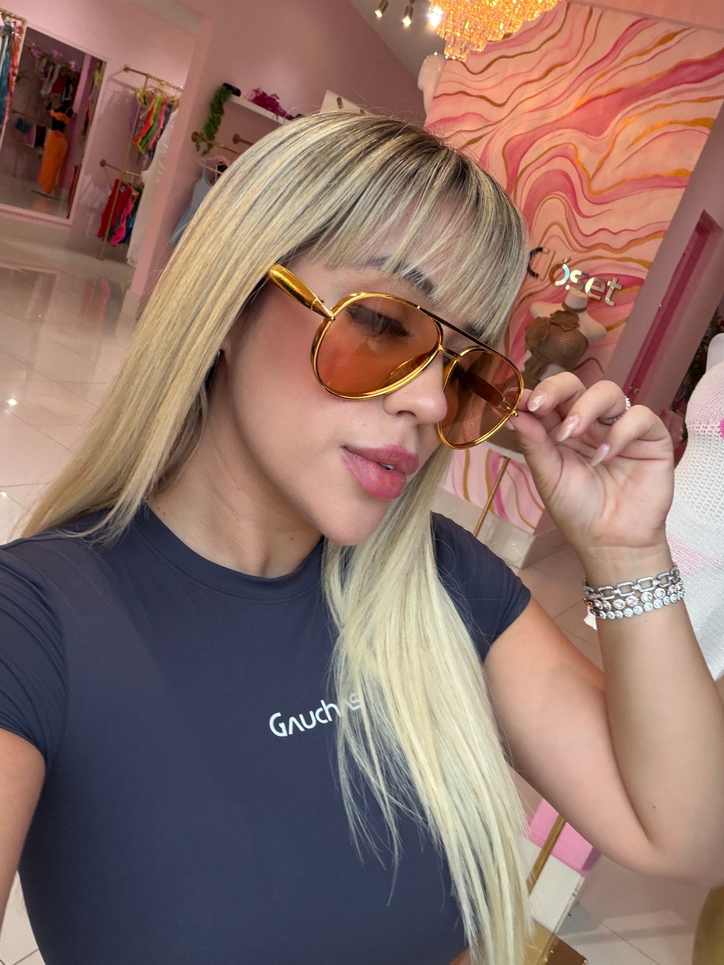 Gafas Gold aviator