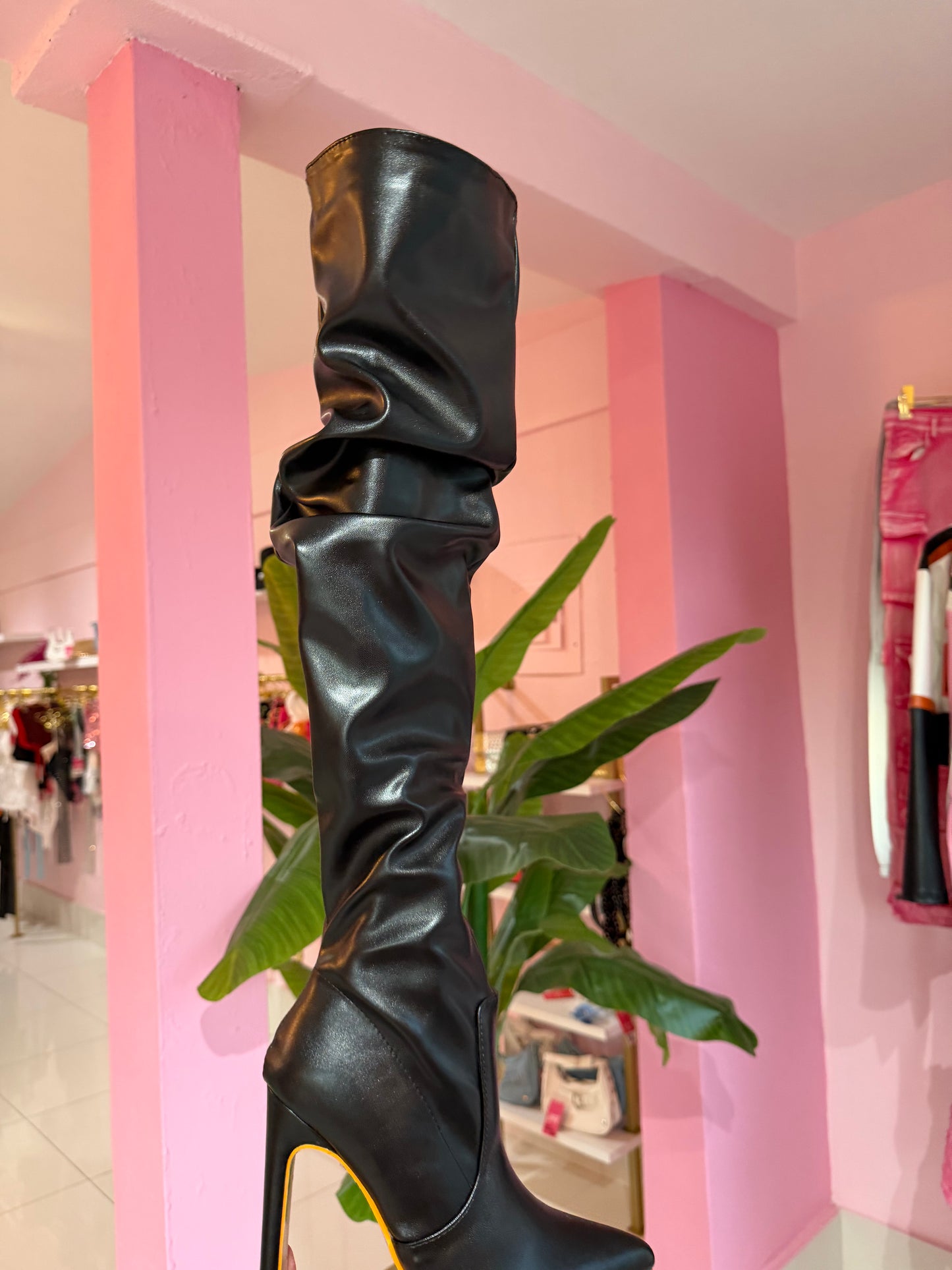 Botas Long Fruncidas