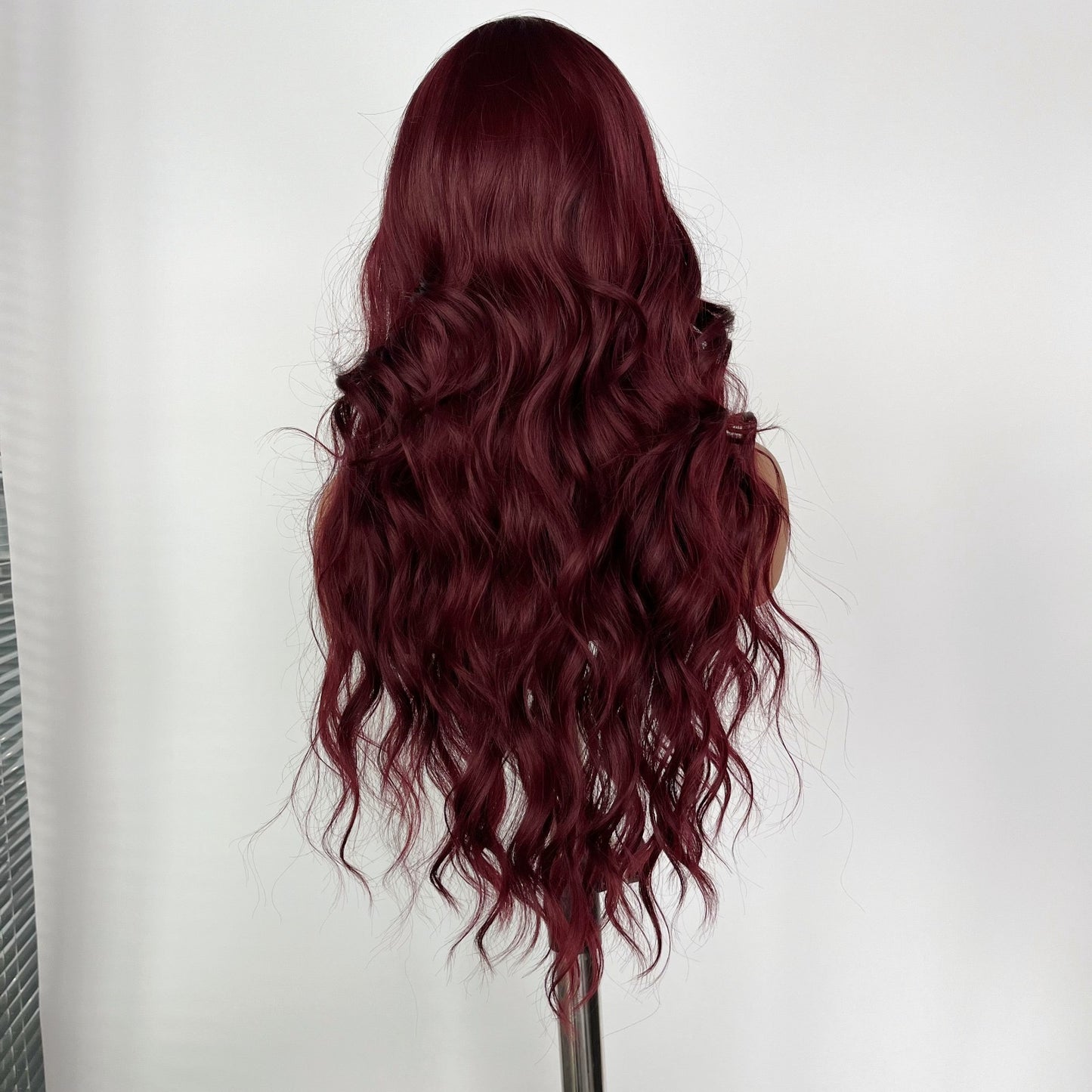 Burgundy Waves