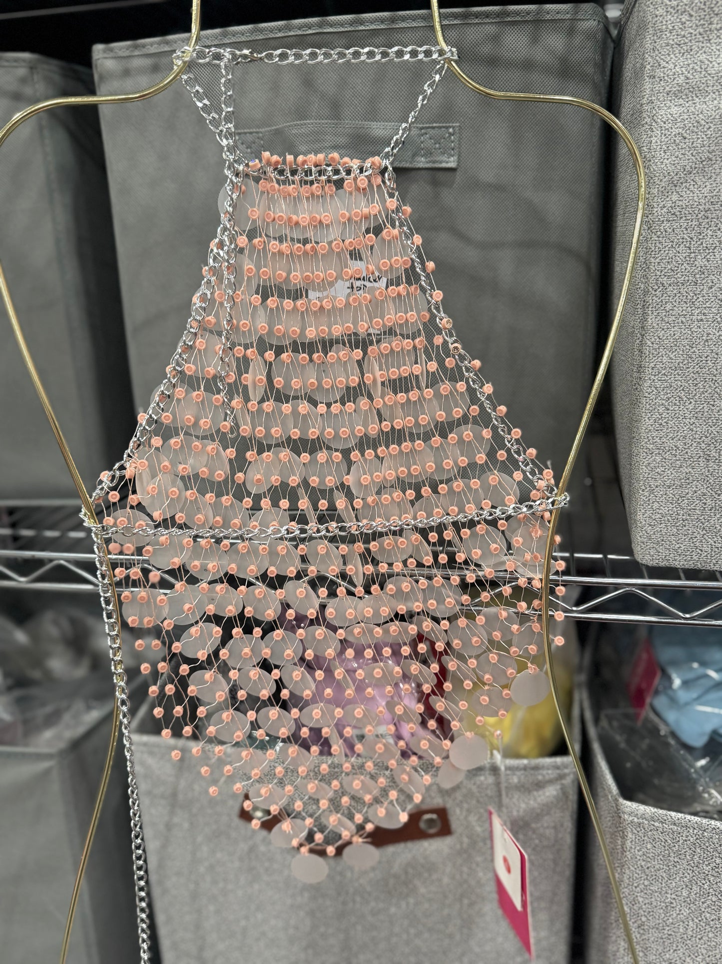 Big Sequins Pink top