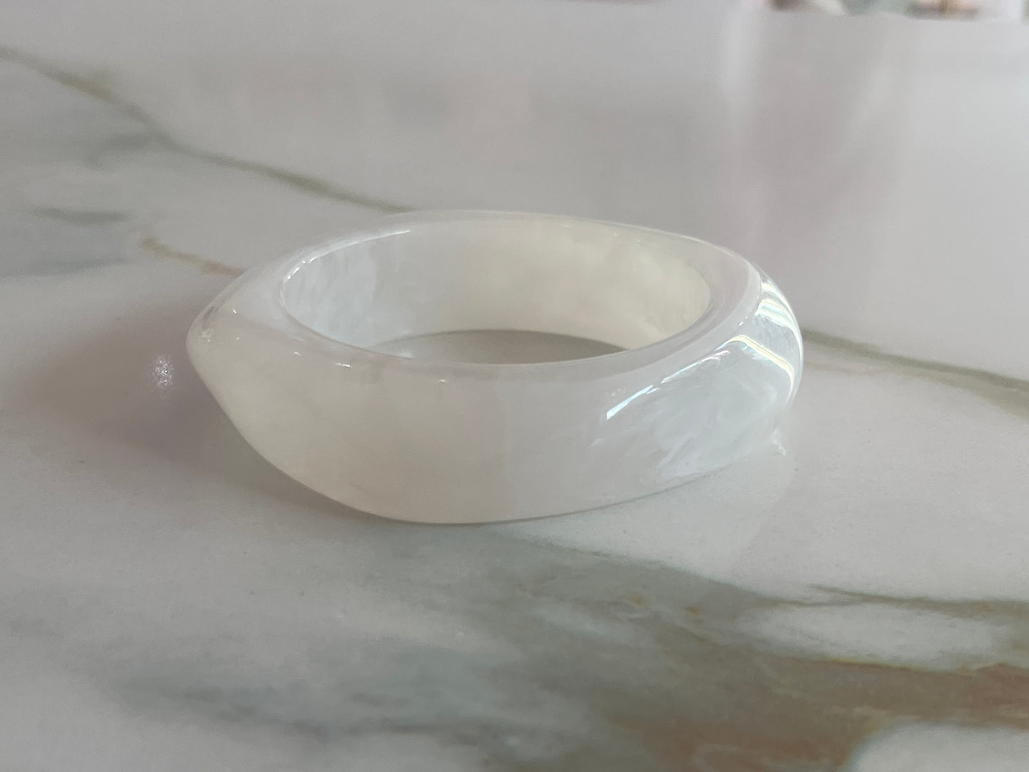 Bangle mármol blanco