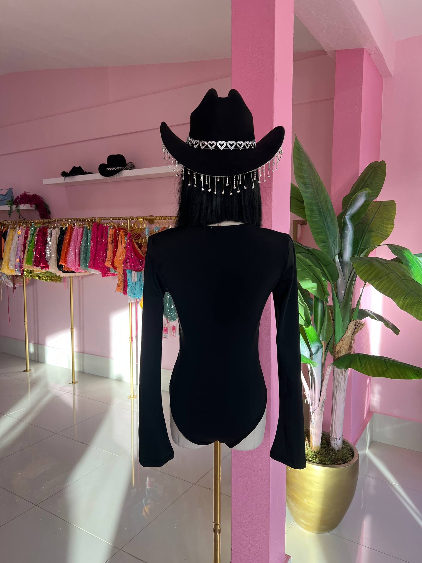 Spandex Body manga larga