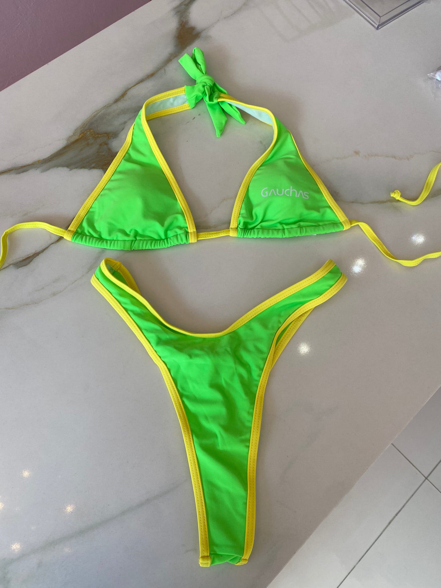 Neon bikini set