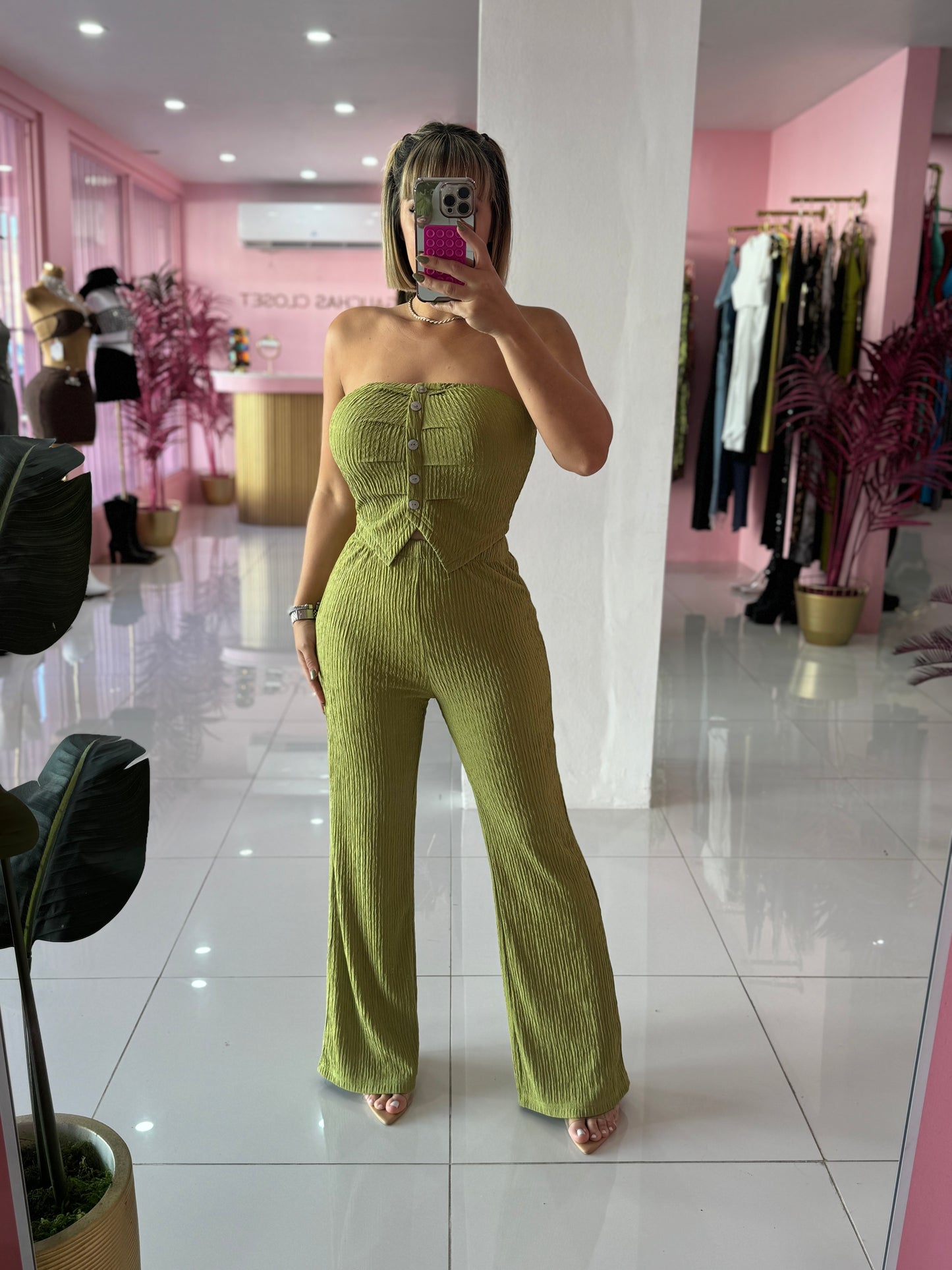 Spandex Vest Set