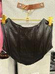 U satin corset