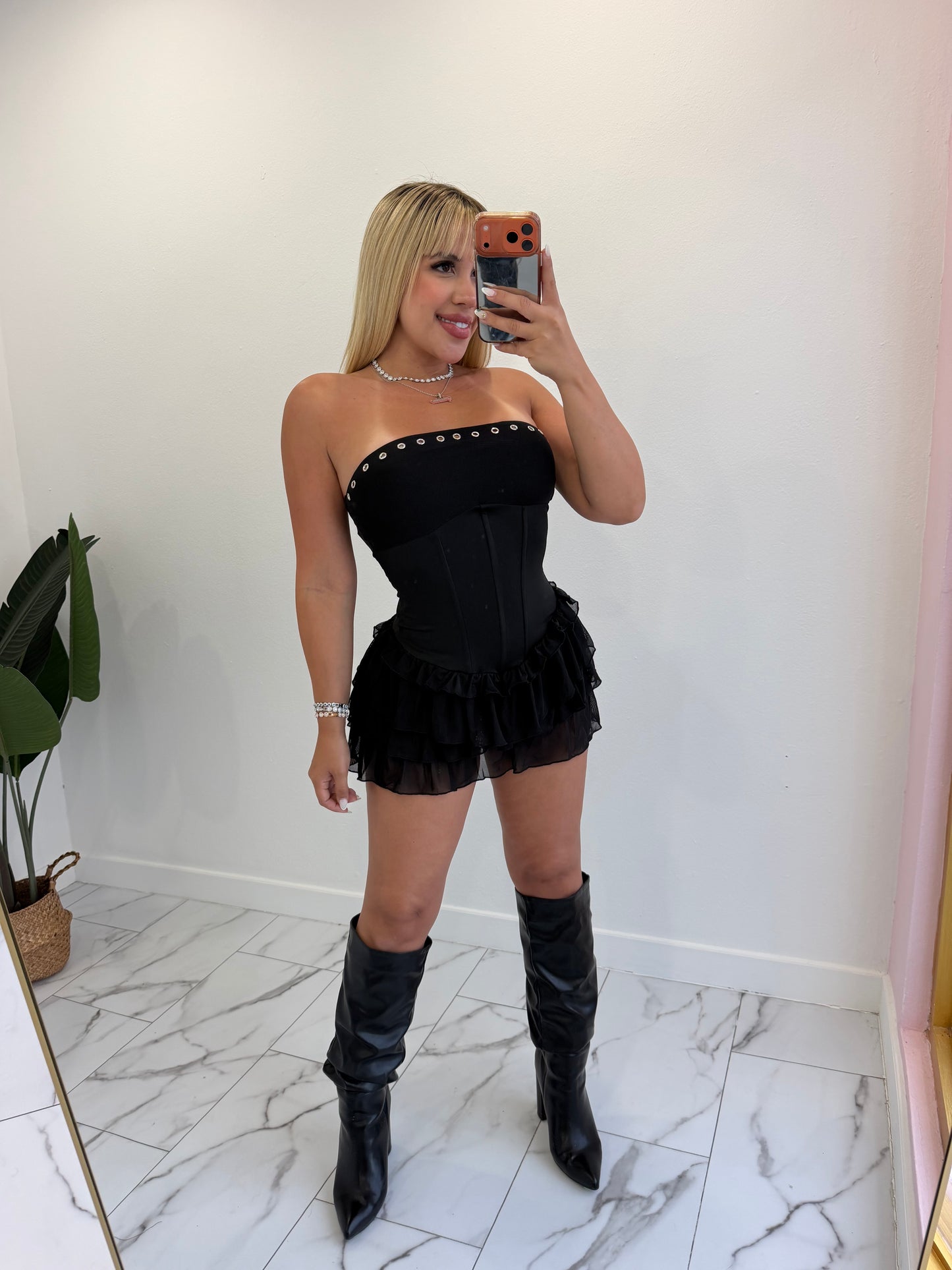 Rockstar coquette dress