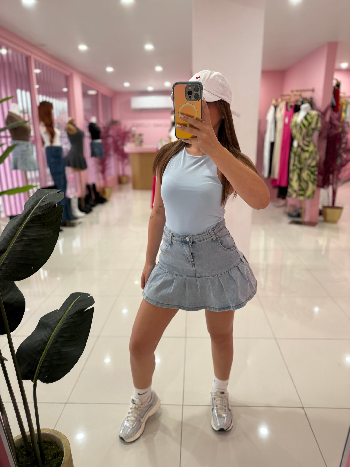 RBD Denim Skort