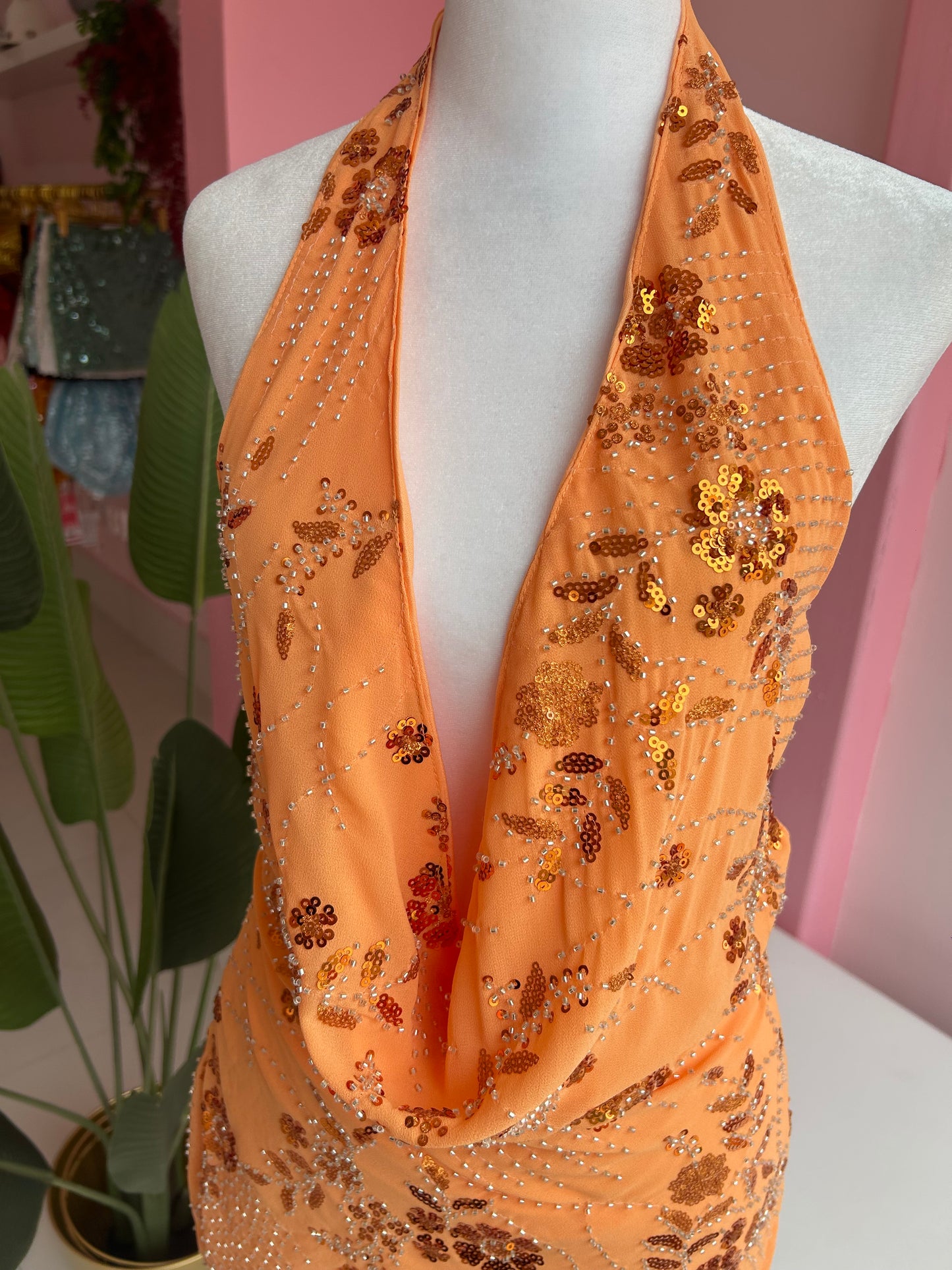 Fancy Halter dress