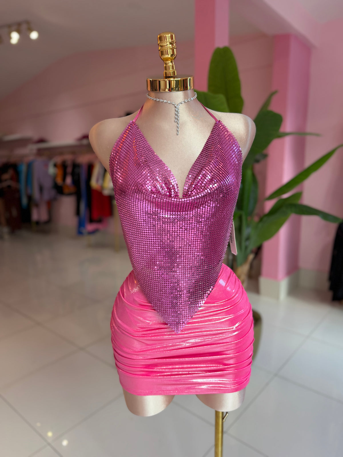 Fruncidas Chrome Skort