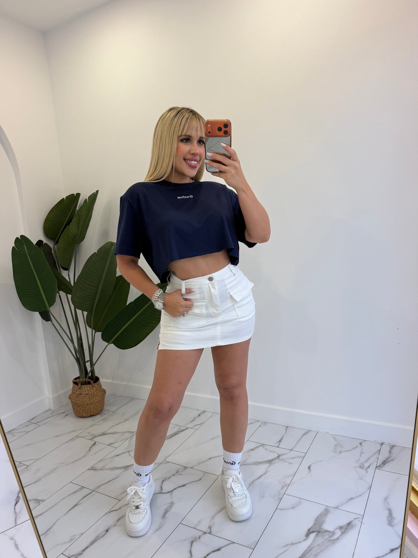 Crop top oversize G