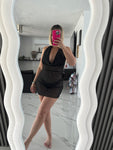Cover up black dress