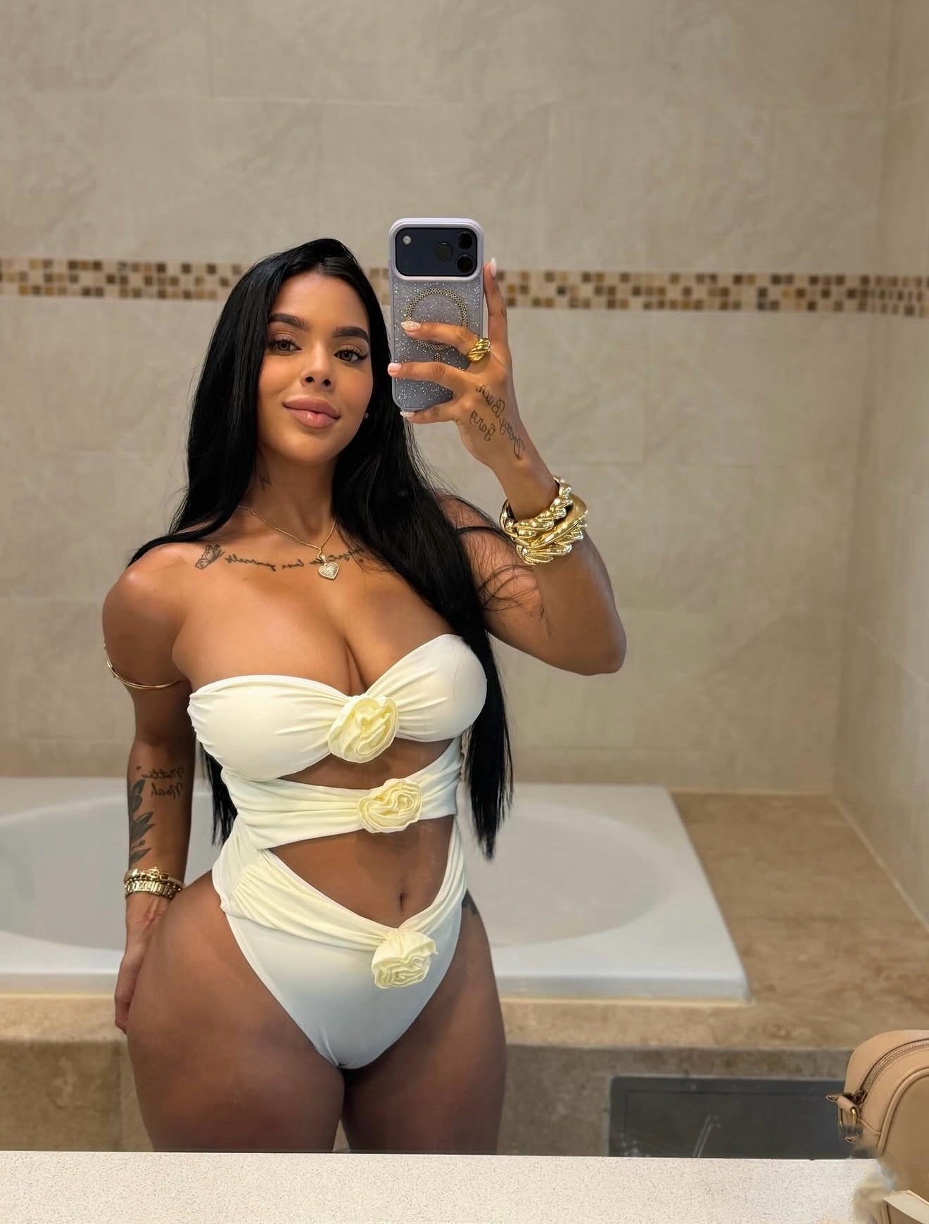 Flowers Swimsuit set