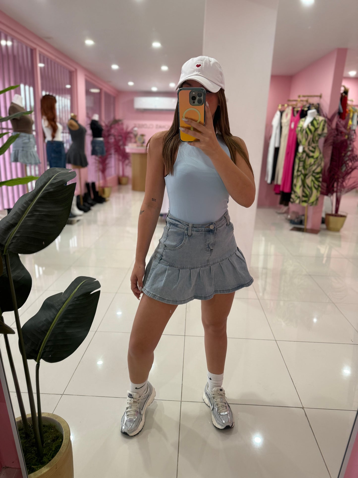 RBD Denim Skort