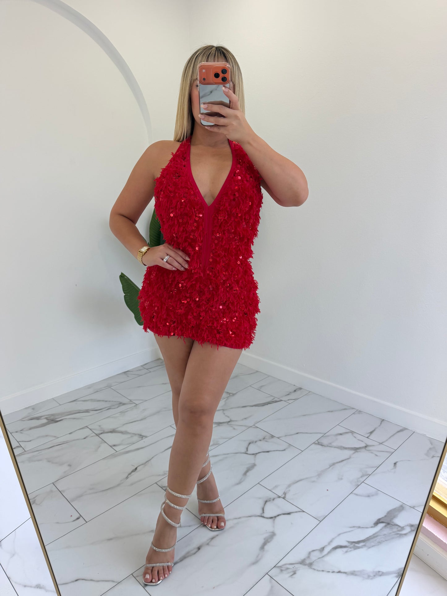 Plumas petit dress