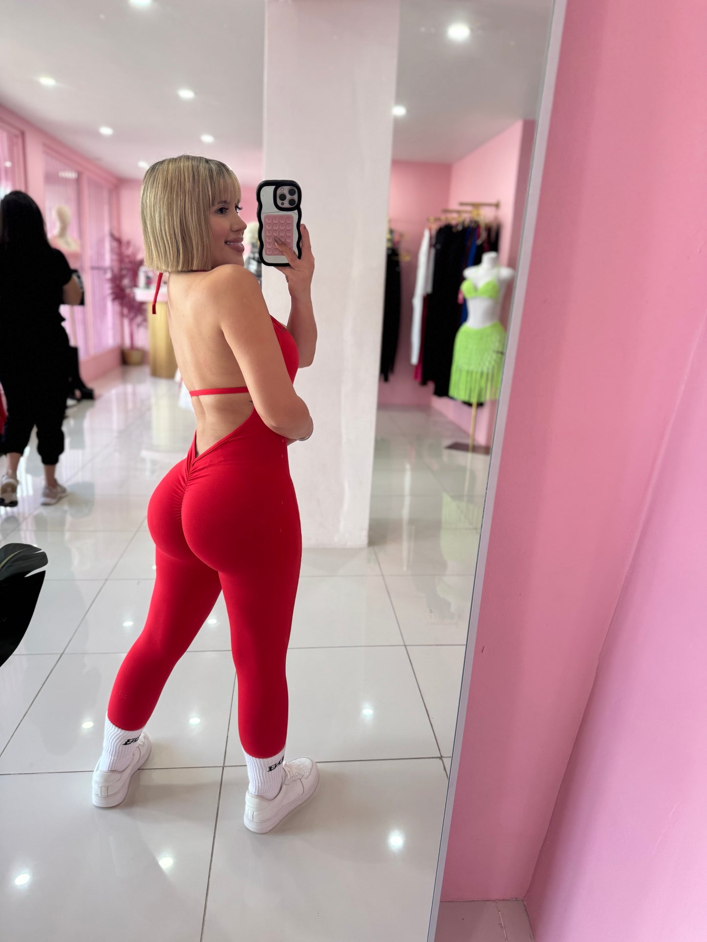 Halter Skinny Jumpsuit Sport