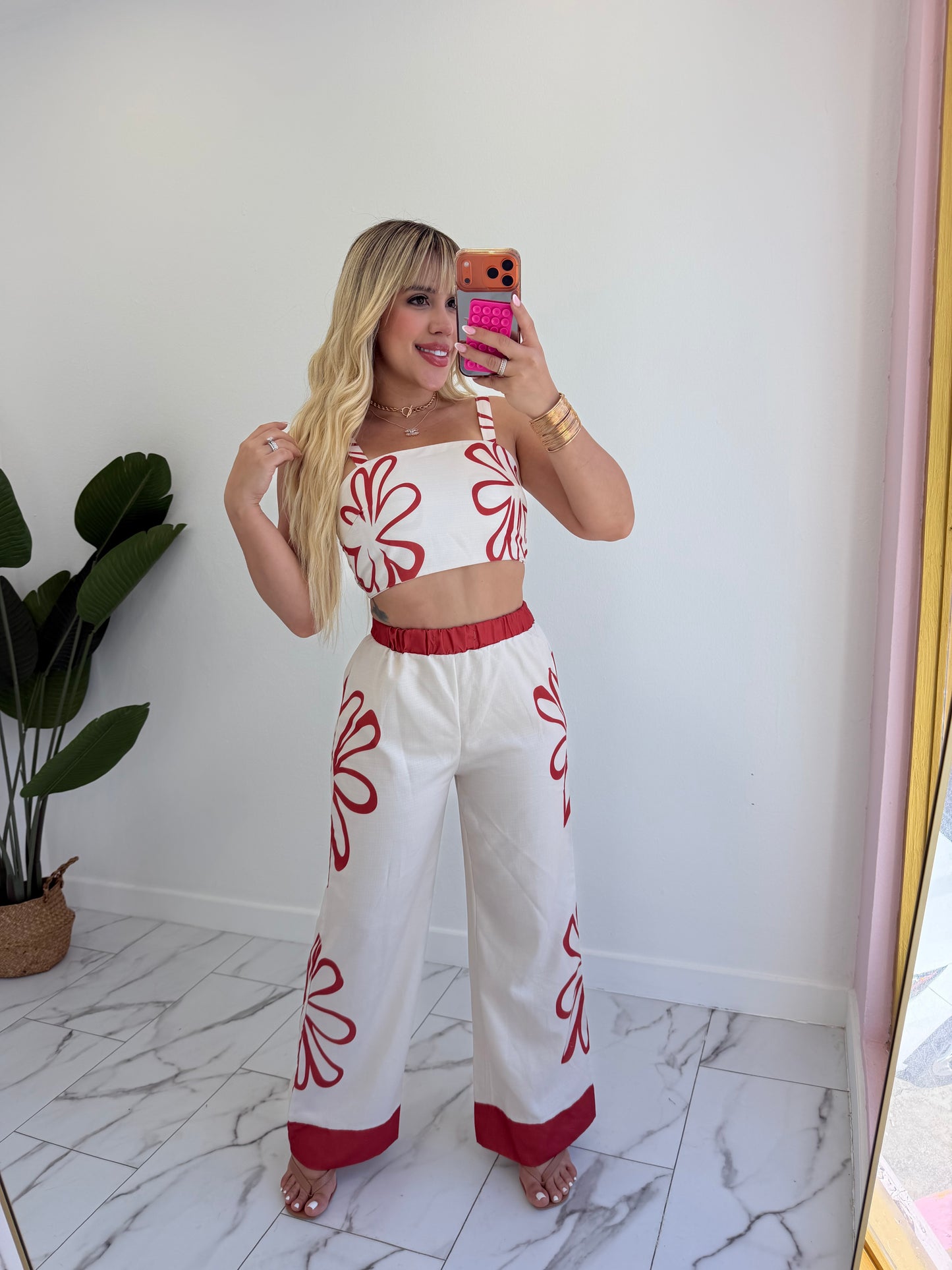 Ivory Flower Set